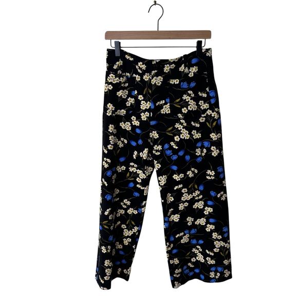MAEVE Anthropologie The Colette Wide Leg Crop Pant Floral Size 29 - Picture 3 of 11